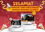 Pengumuman Pemenang Lomba Video Podcast (Moderasi Beragama ala Gen-Z) Tahun 2024